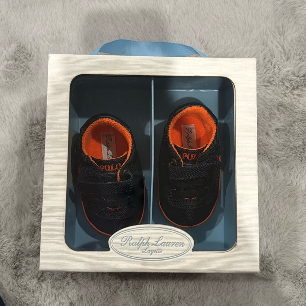 Ralph Lauren crib shoes